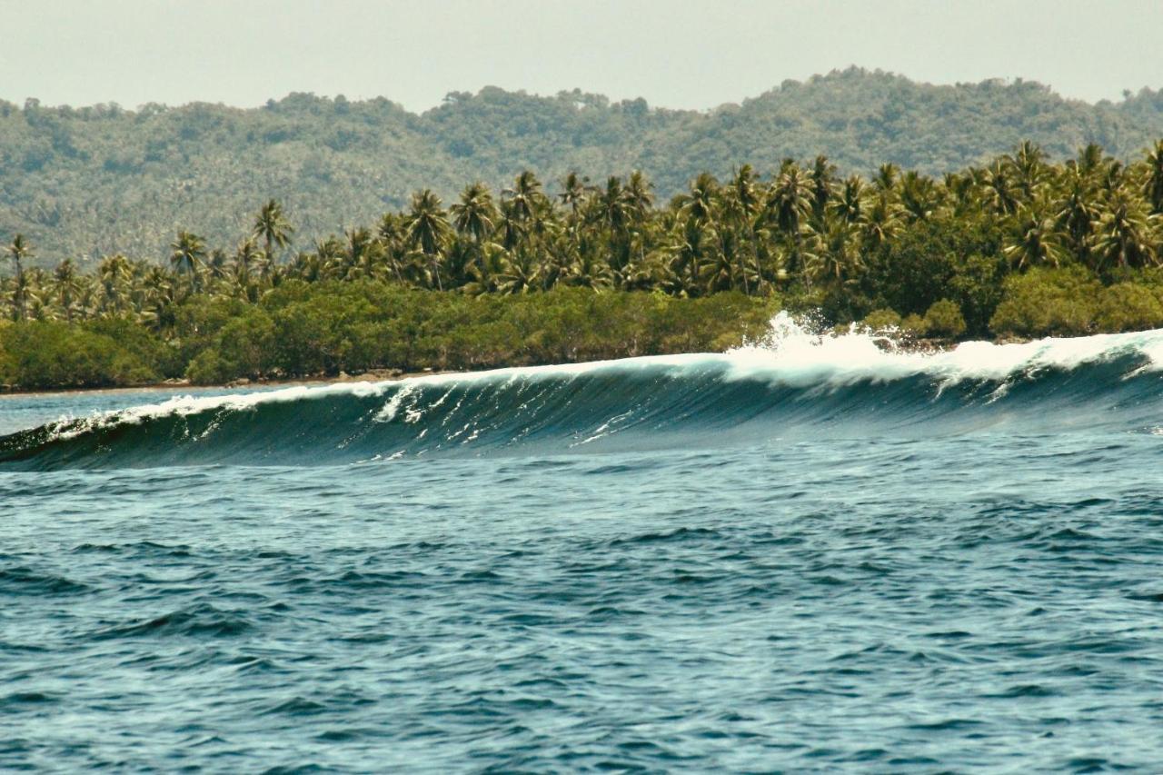 ホテル"Triangle Hut" Camp Fuego Siargao Catangnan エクステリア 写真